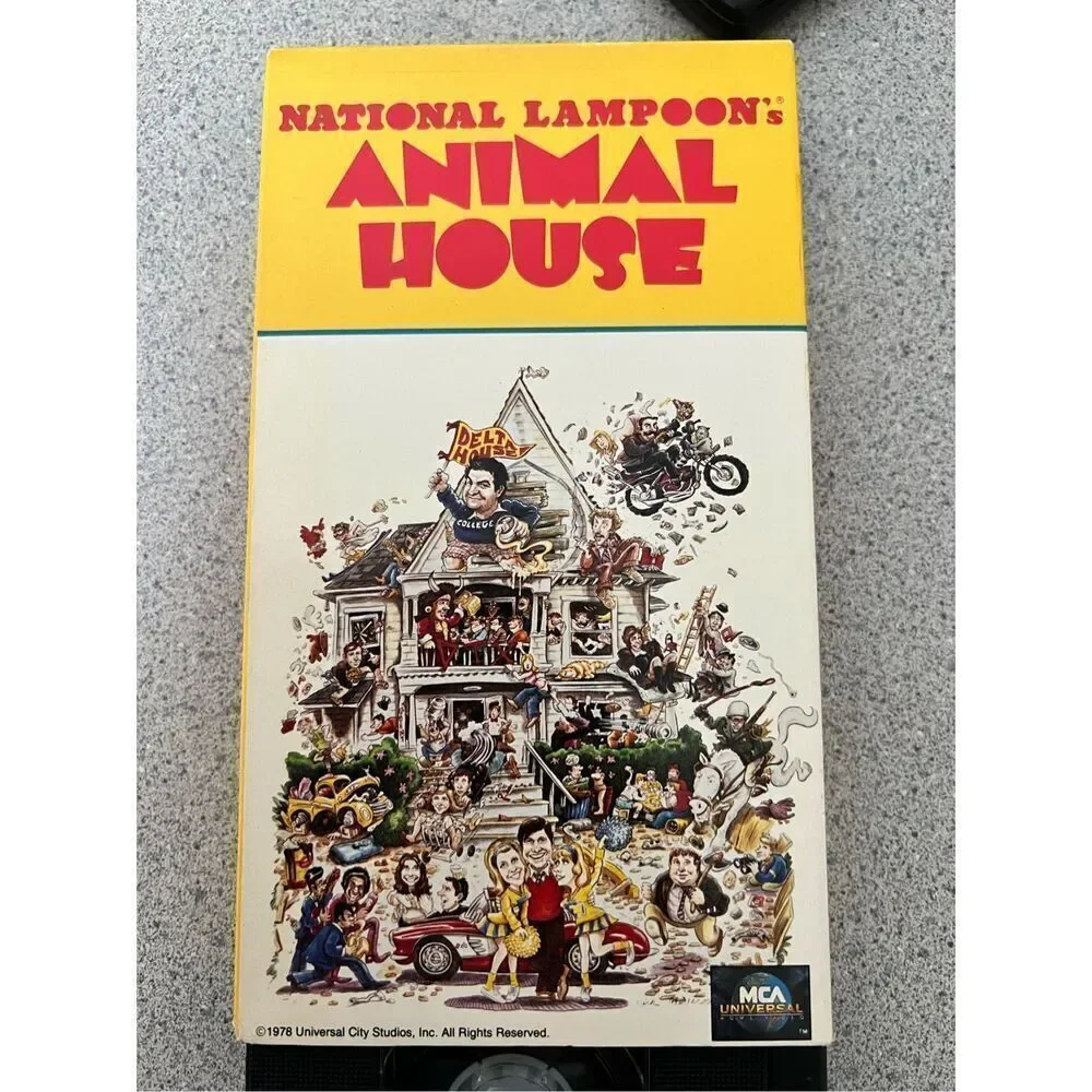 National Lampoon’s Animal House 1990 VHS video cassette movie